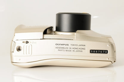 Olympus μ mju Zoom 105 DELUXE Point & Shoot 35mm Film Camera