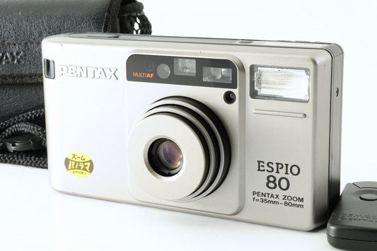 PENTAX ESPIO 80 Point & Shoot 35mm Film Camera silver