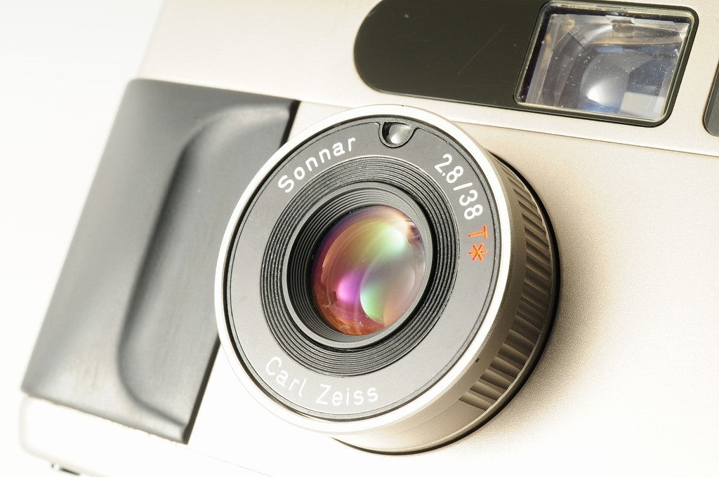 Contax T2 Titan Silver 35mm Point & Shoot Film Camera