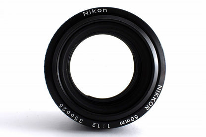 🎦 Nikon Ai-S NIKKOR 50mm F/1.2 MF Standard Fast Prime Lens AIS