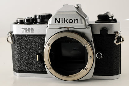 Nikon New FM2 FM2N Silver Body Film Camera Ai 50mm F/1.4 Lens