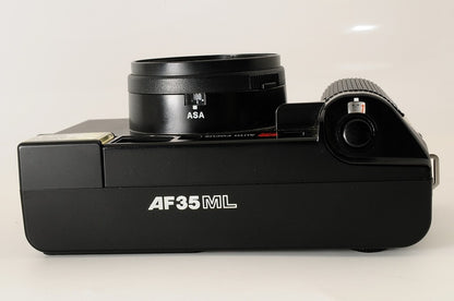 Canon AF35ML Black Point & Shoot 35mm Film Camera