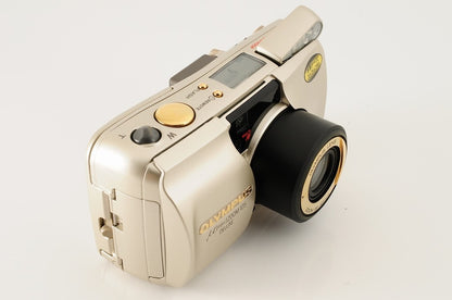 Olympus μ mju Zoom 105 DELUXE Point & Shoot 35mm Film Camera