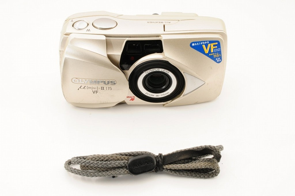 Olympus mju II 115 VF Stylus Epic Zoom Film Camera
