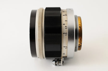 Canon 50mm F/1.4 MF Lens for Leica Screw Mount L39 LTM