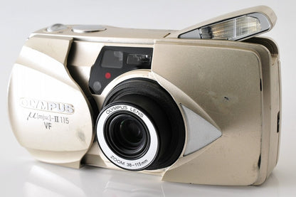 Olympus mju II 115 VF Stylus Epic Zoom 38-115mm Film Camera