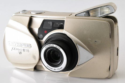 Olympus mju II 115 VF Stylus Epic Zoom 38-115mm Film Camera