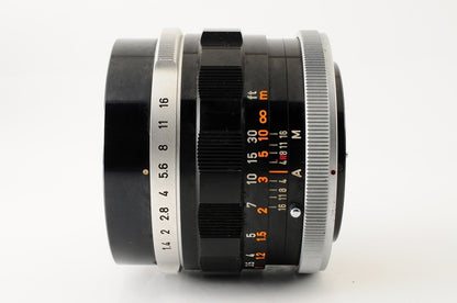 Canon Lens FL 50mm f/1.4 MF